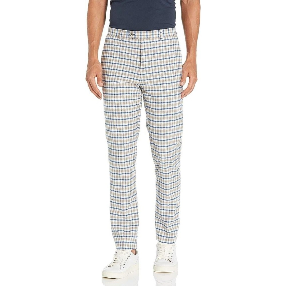 Paisley & Gray Men's Downing Slim FIT Pants  Tan, 40W X 32L